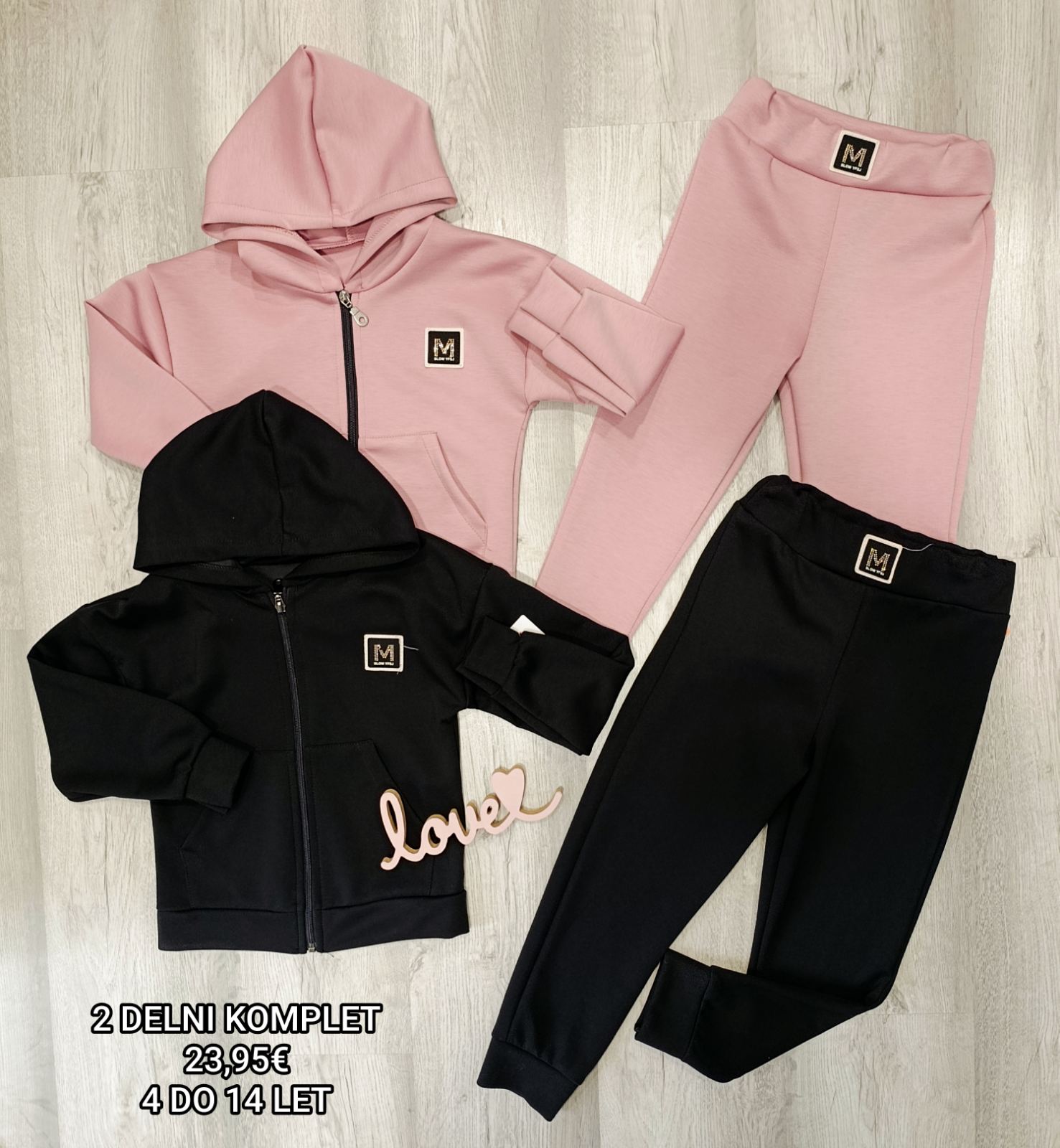 2-delni komplet – majica in hlač