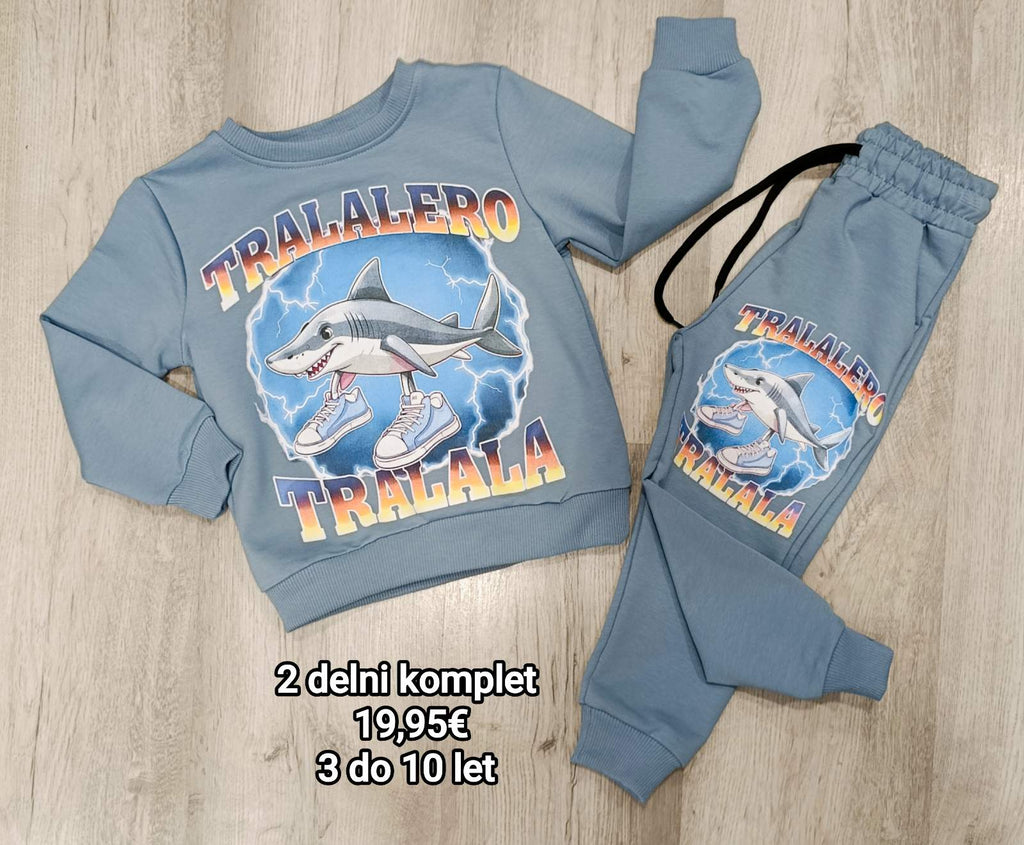 Fantovski 2-delni komplet – majica in hlače