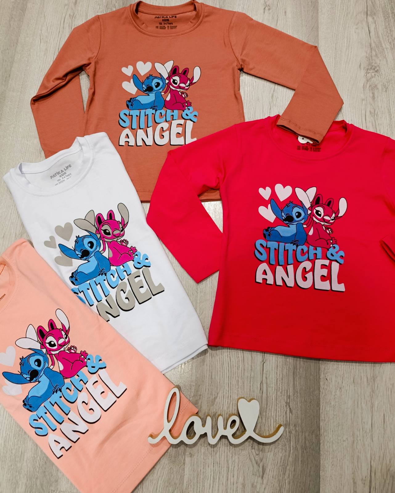 Dekliška majica “Stitch”