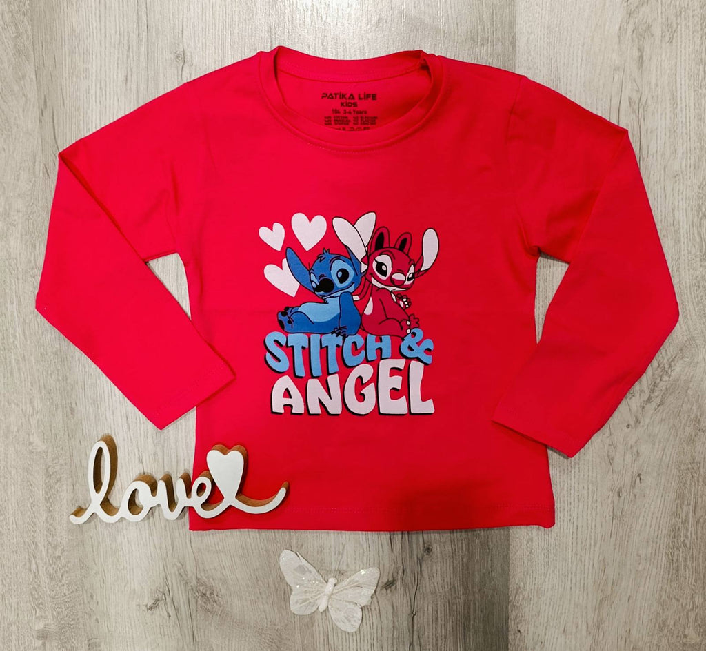 Dekliška majica “Stitch”