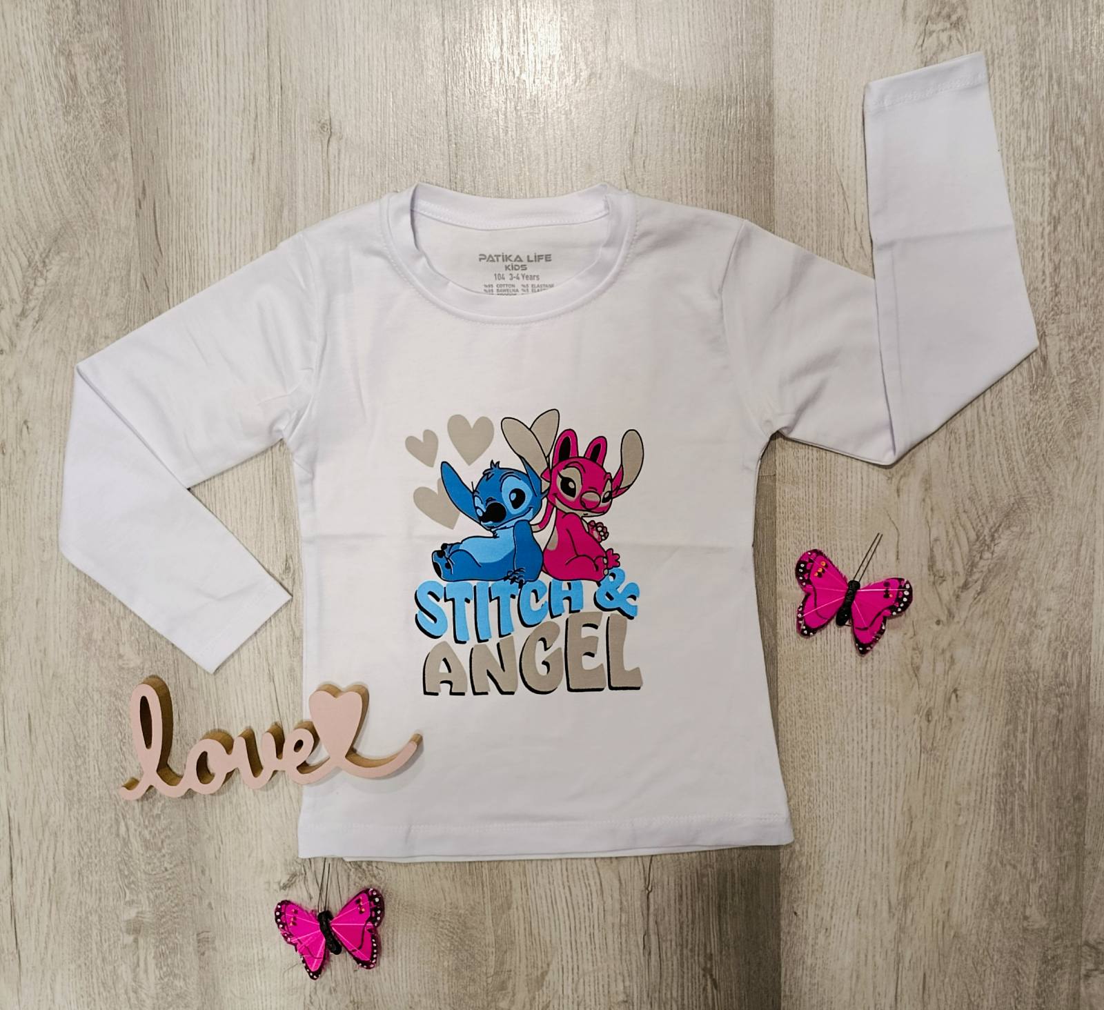 Dekliška majica “Stitch”