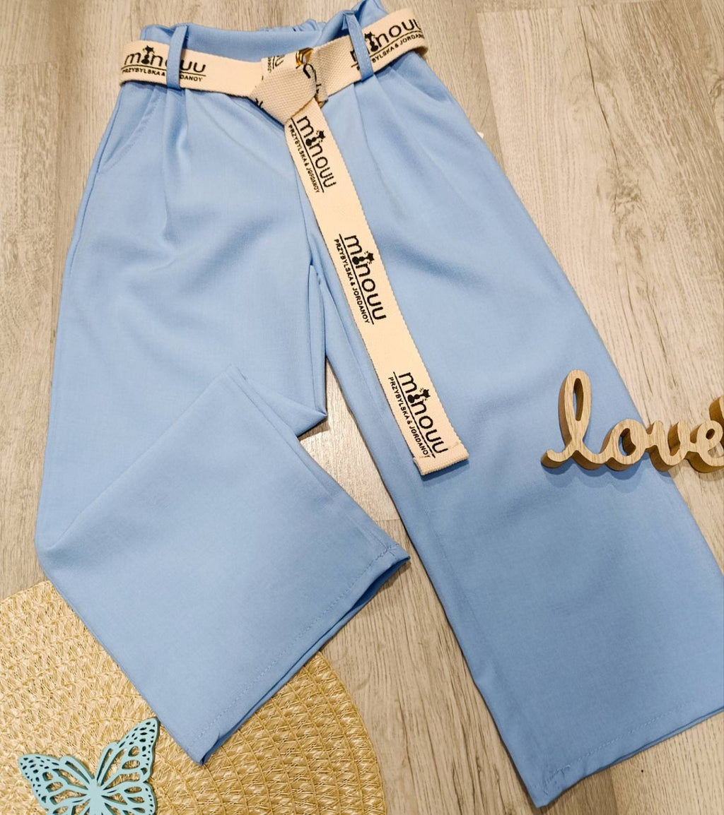 Modre deklišče hlače