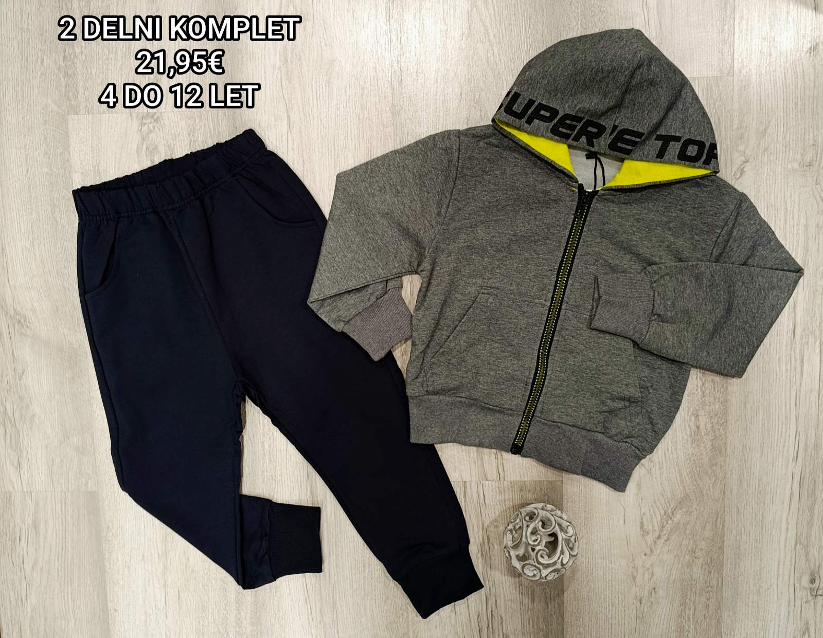 👉 Fantovski 2-delni komplet trenirka | Style X Kids