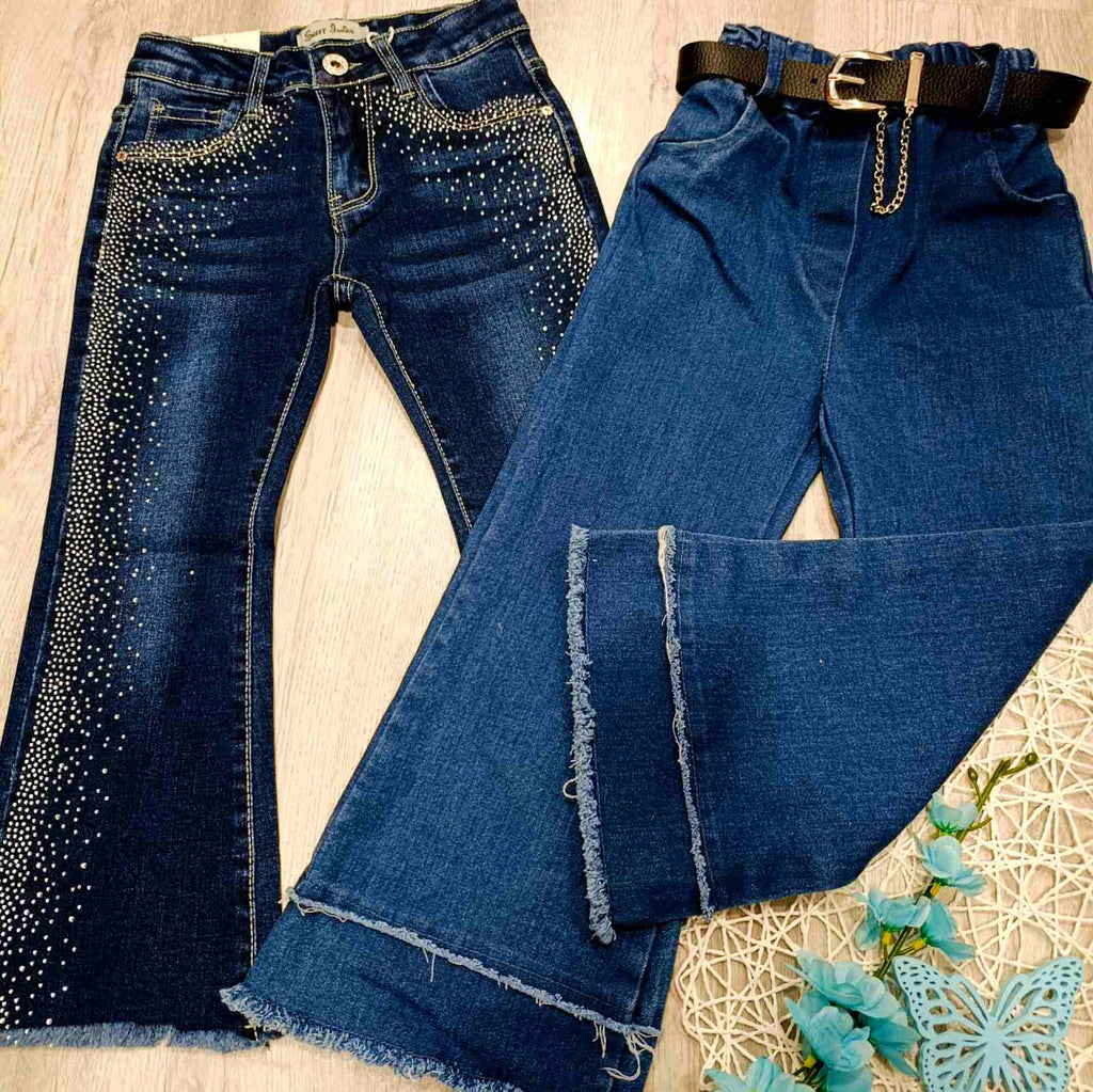 Dekliške jeans hlače