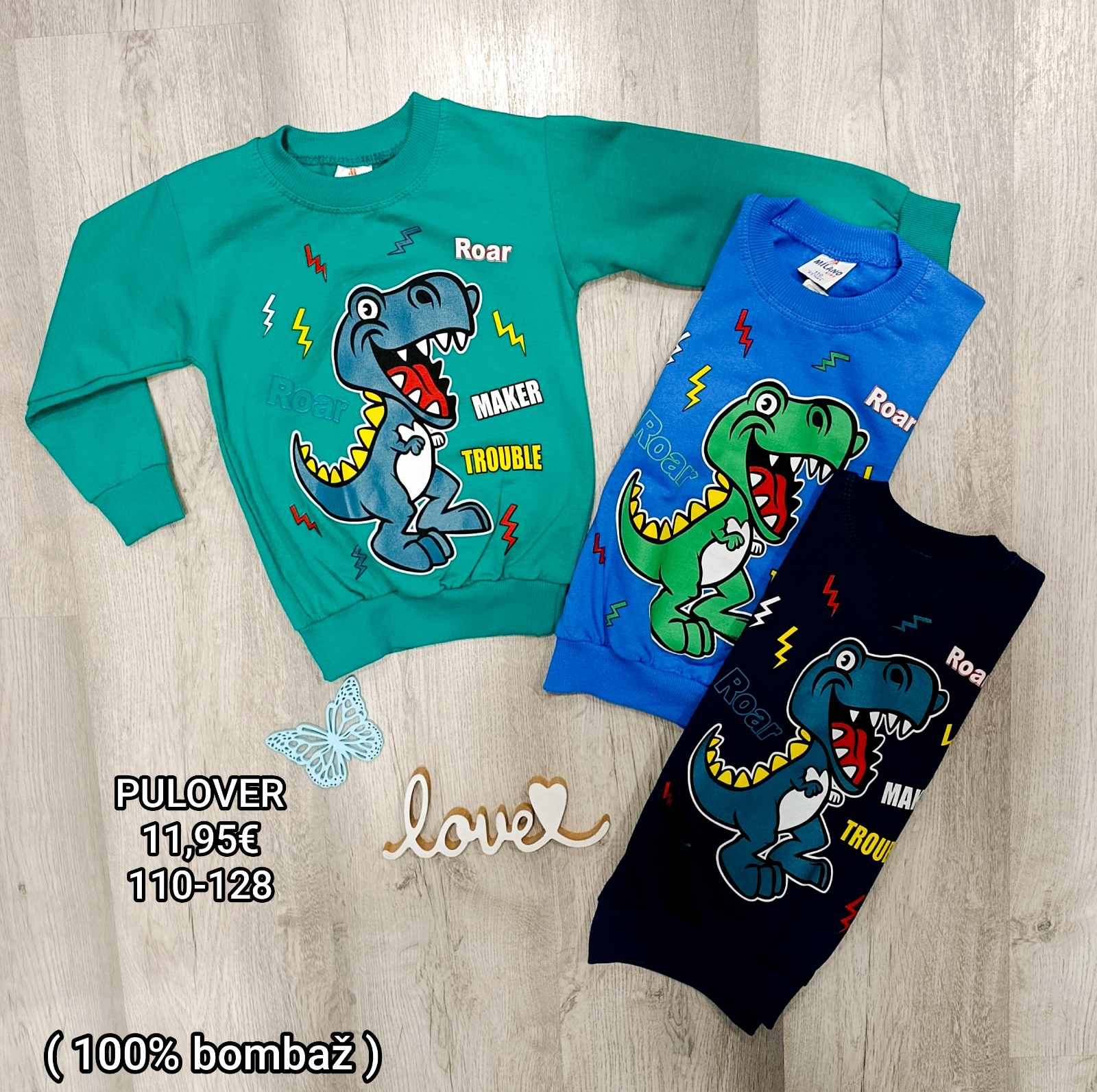 Fantovski pulover Dino