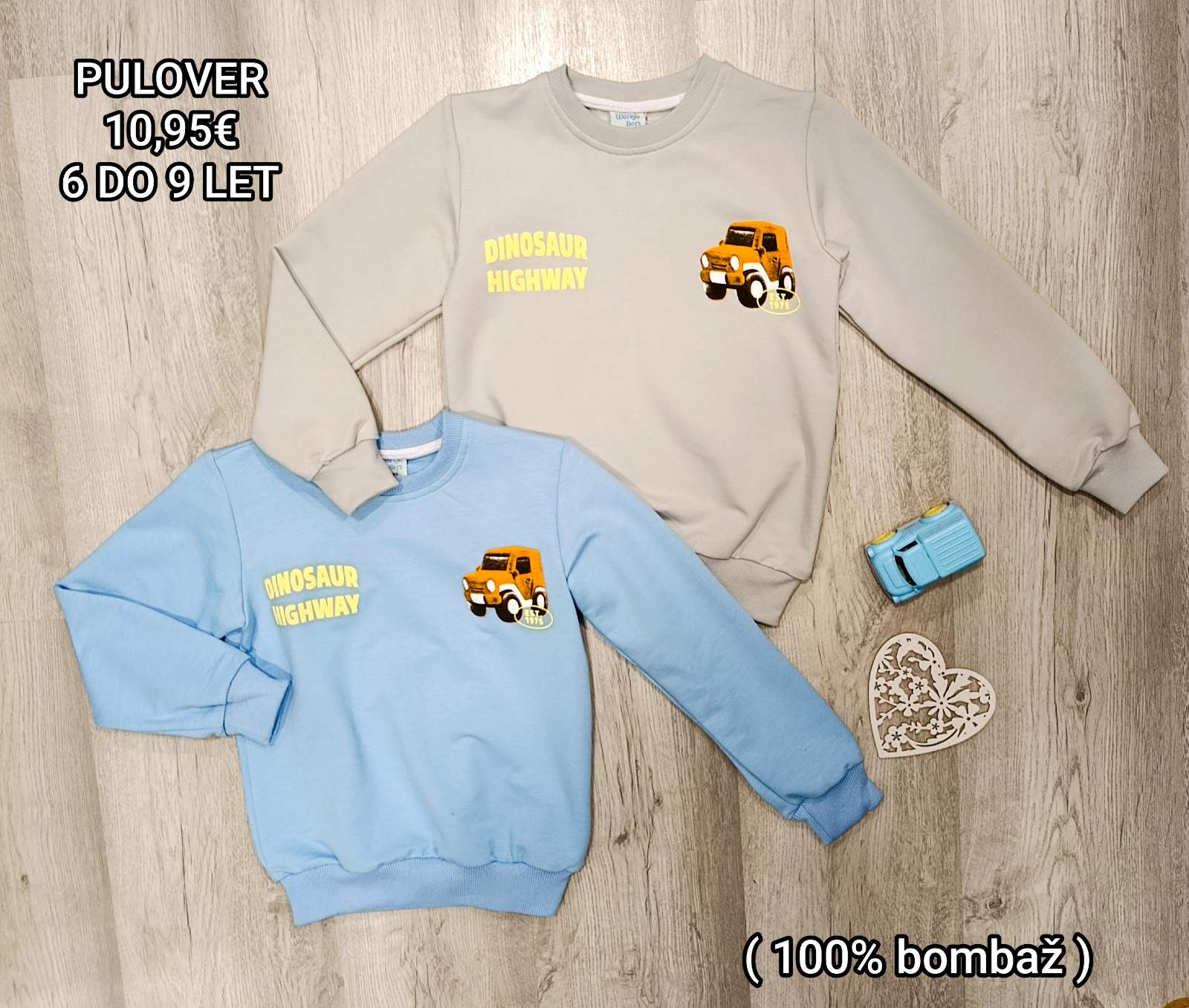 Fantovski pulover Avto