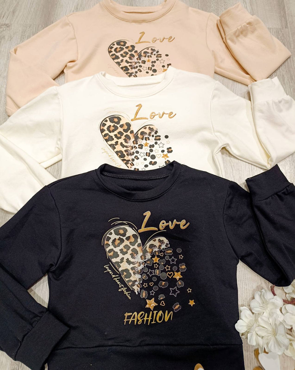 Dekliški pulover  Love