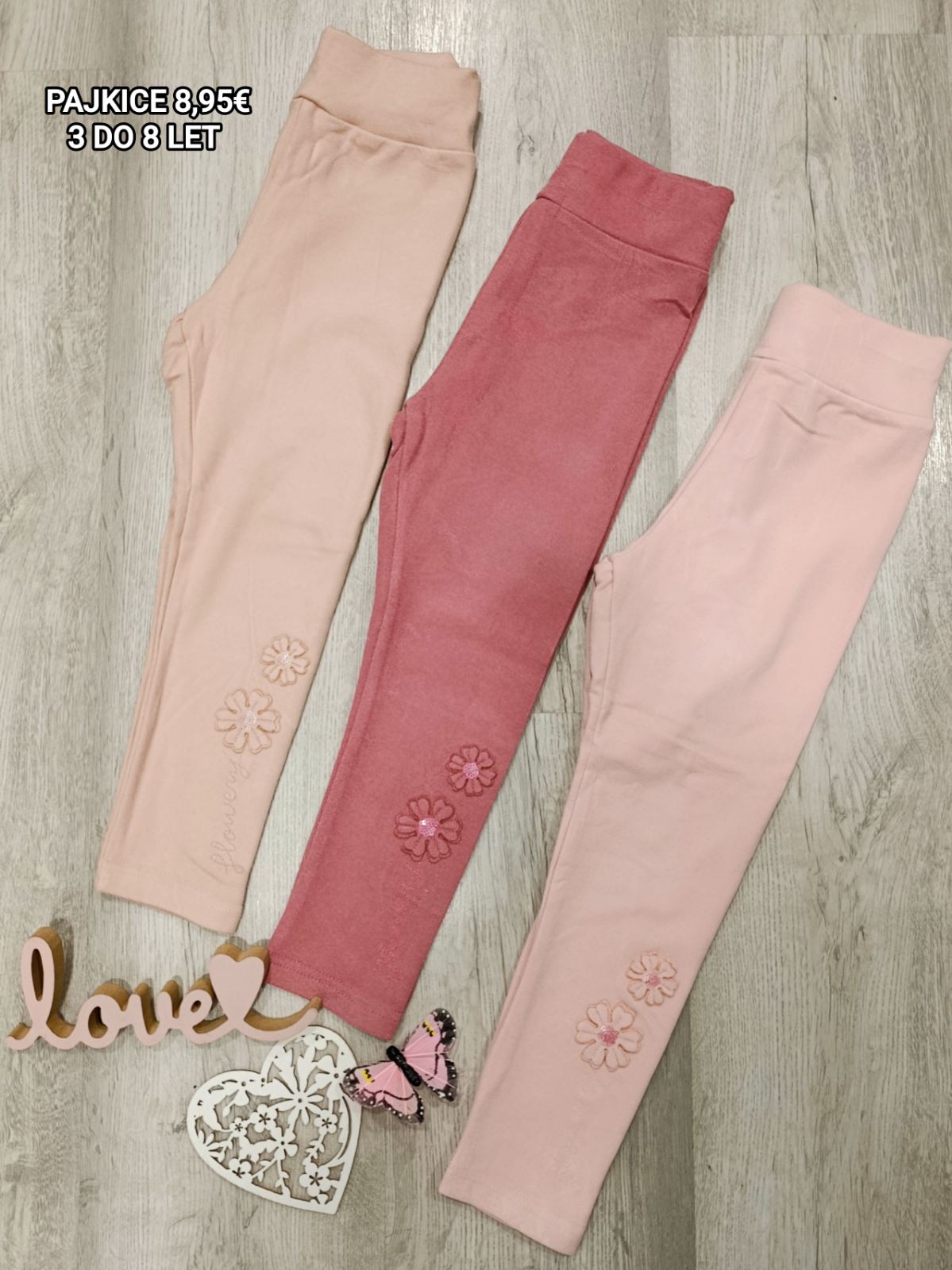 Dekliške pajkice - rožica