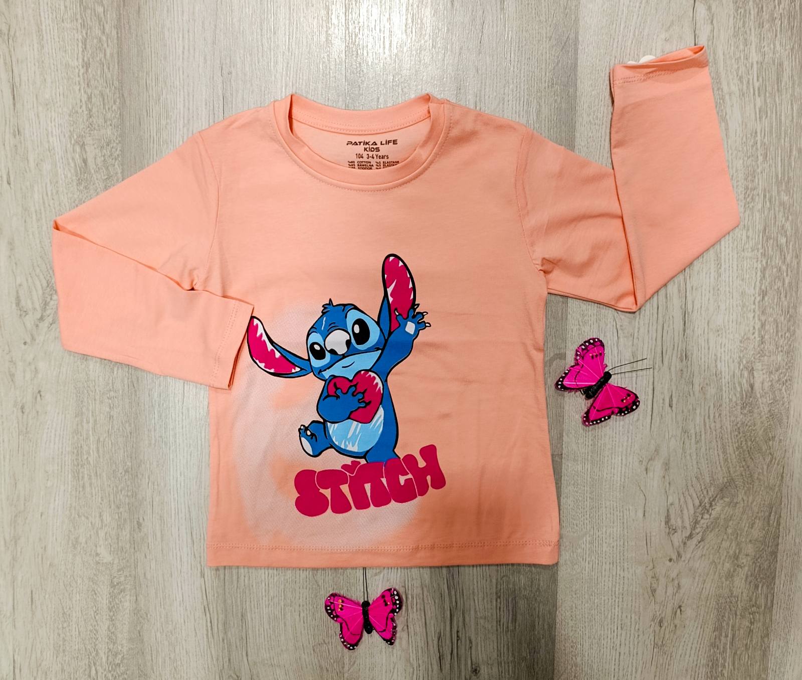 Dekliška majica Stich 3-8