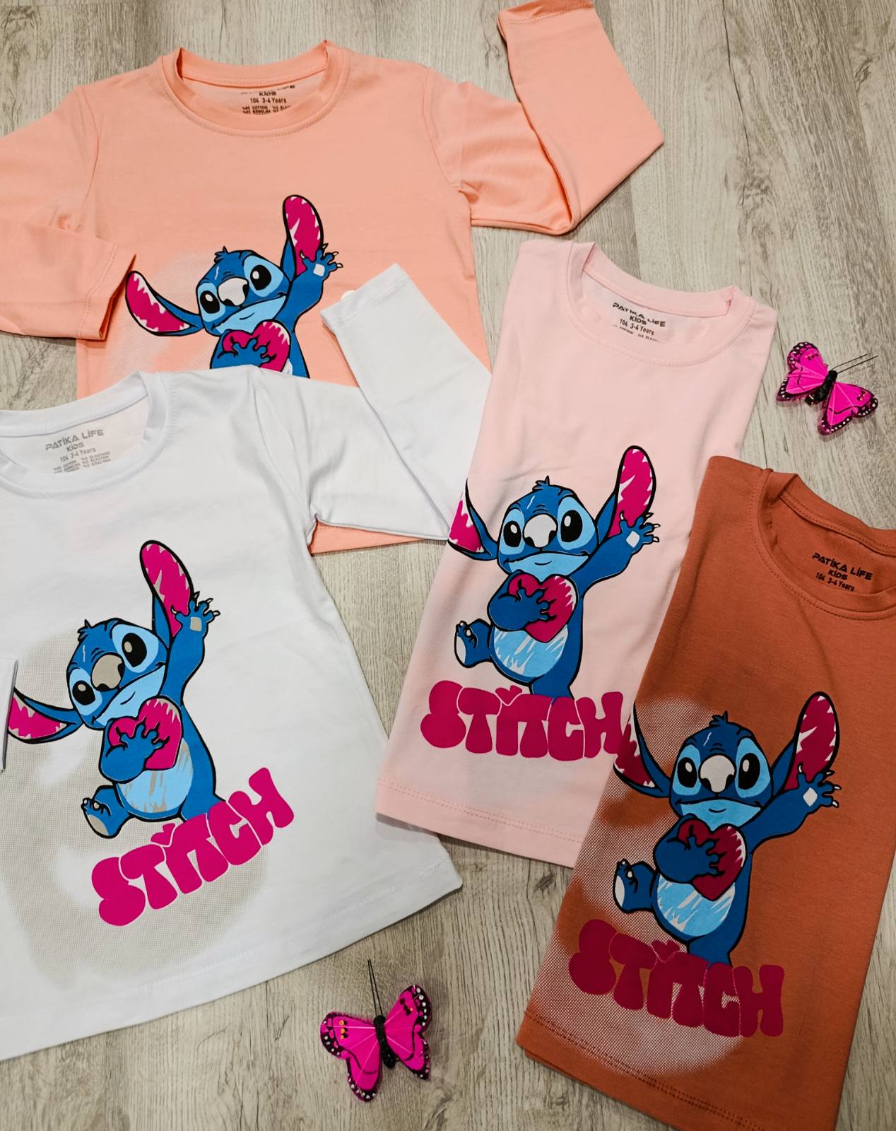 Dekliška majica Stich 3-8