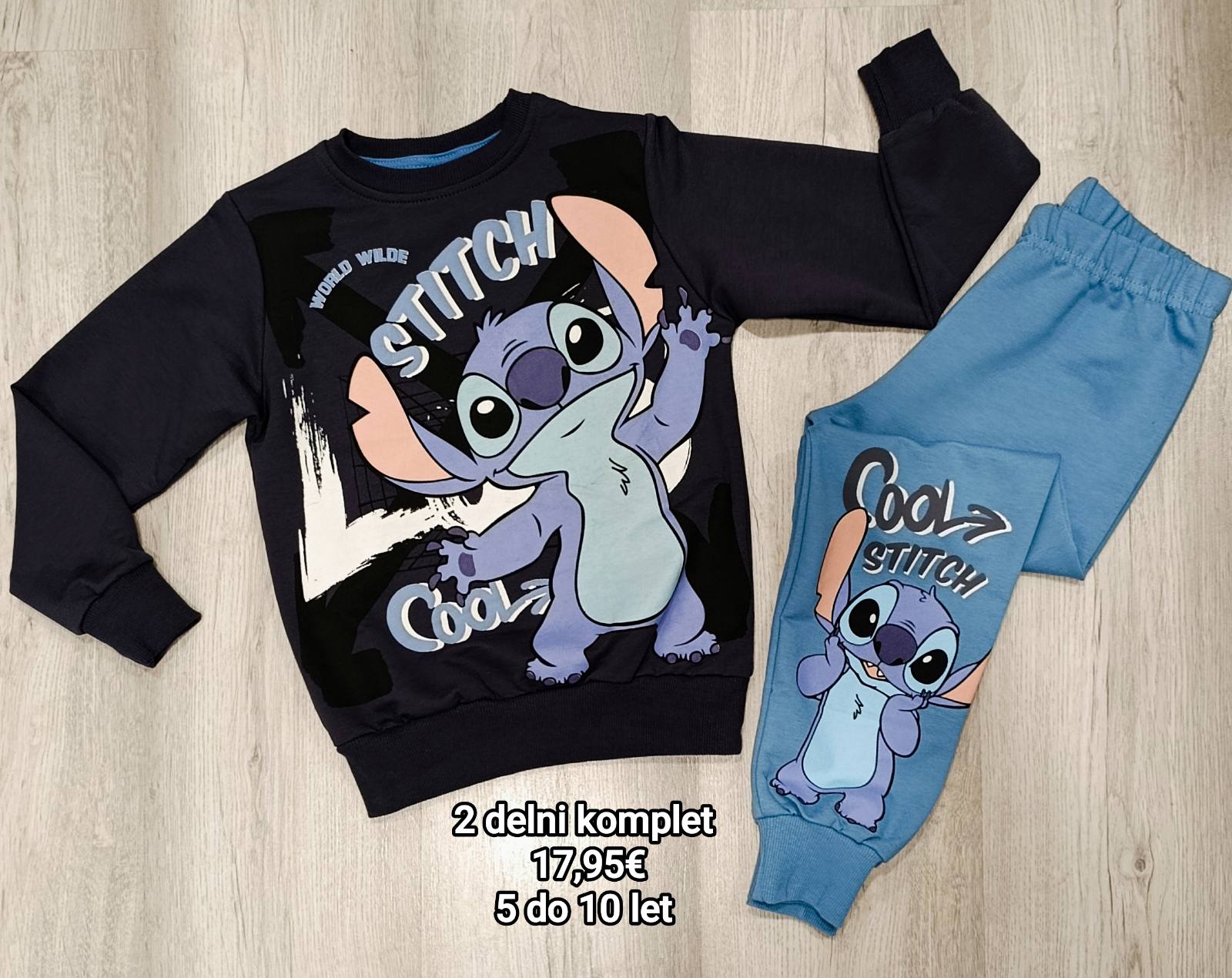 Fantovski 2 delni komplet - Stich ČM