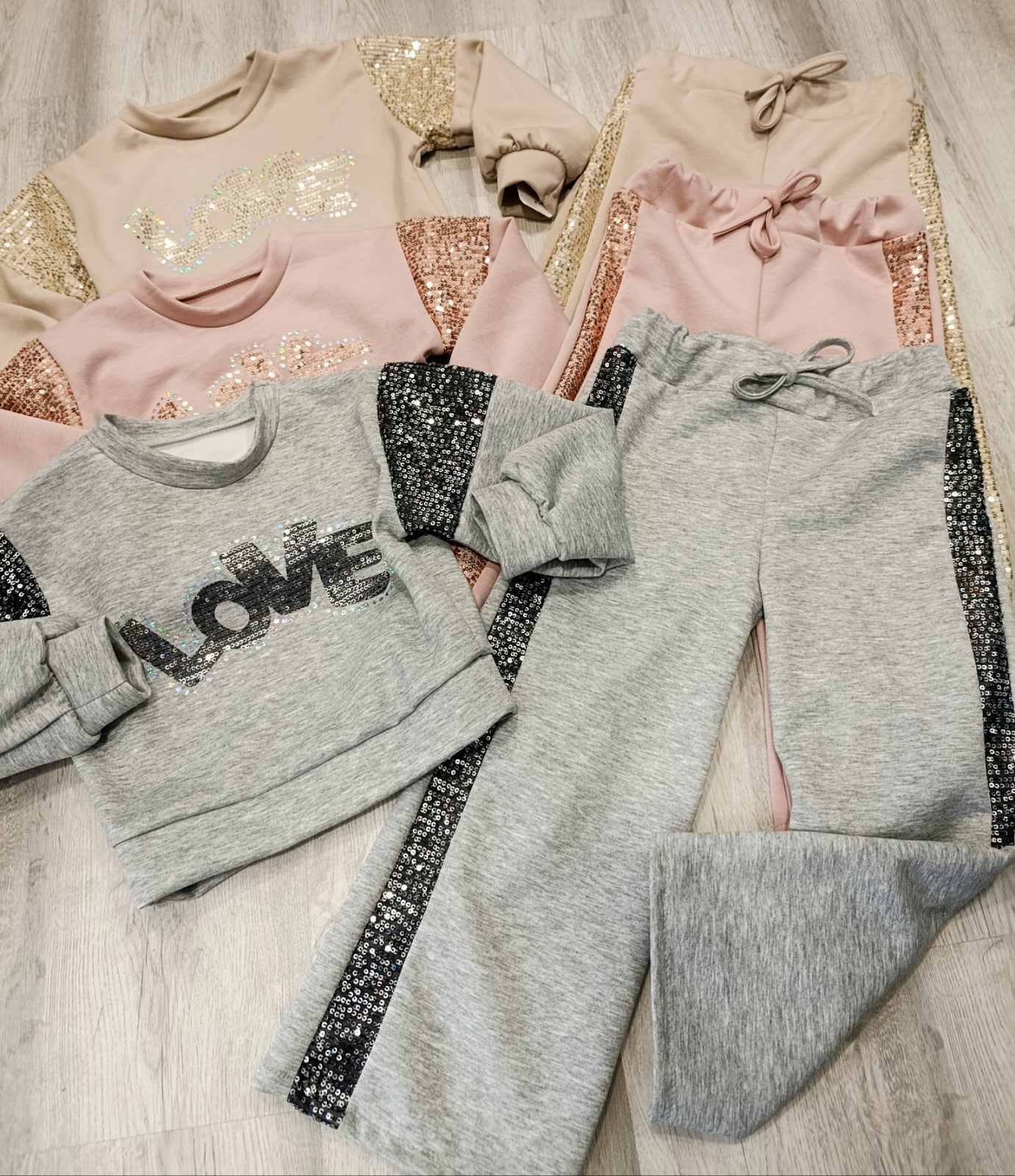 Dekliški 2 delni komplet - LOVE