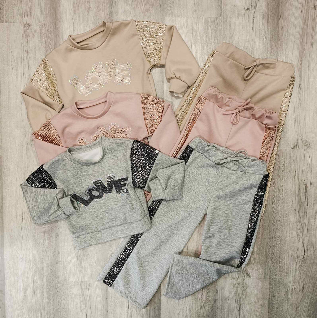 Dekliški 2 delni komplet - LOVE