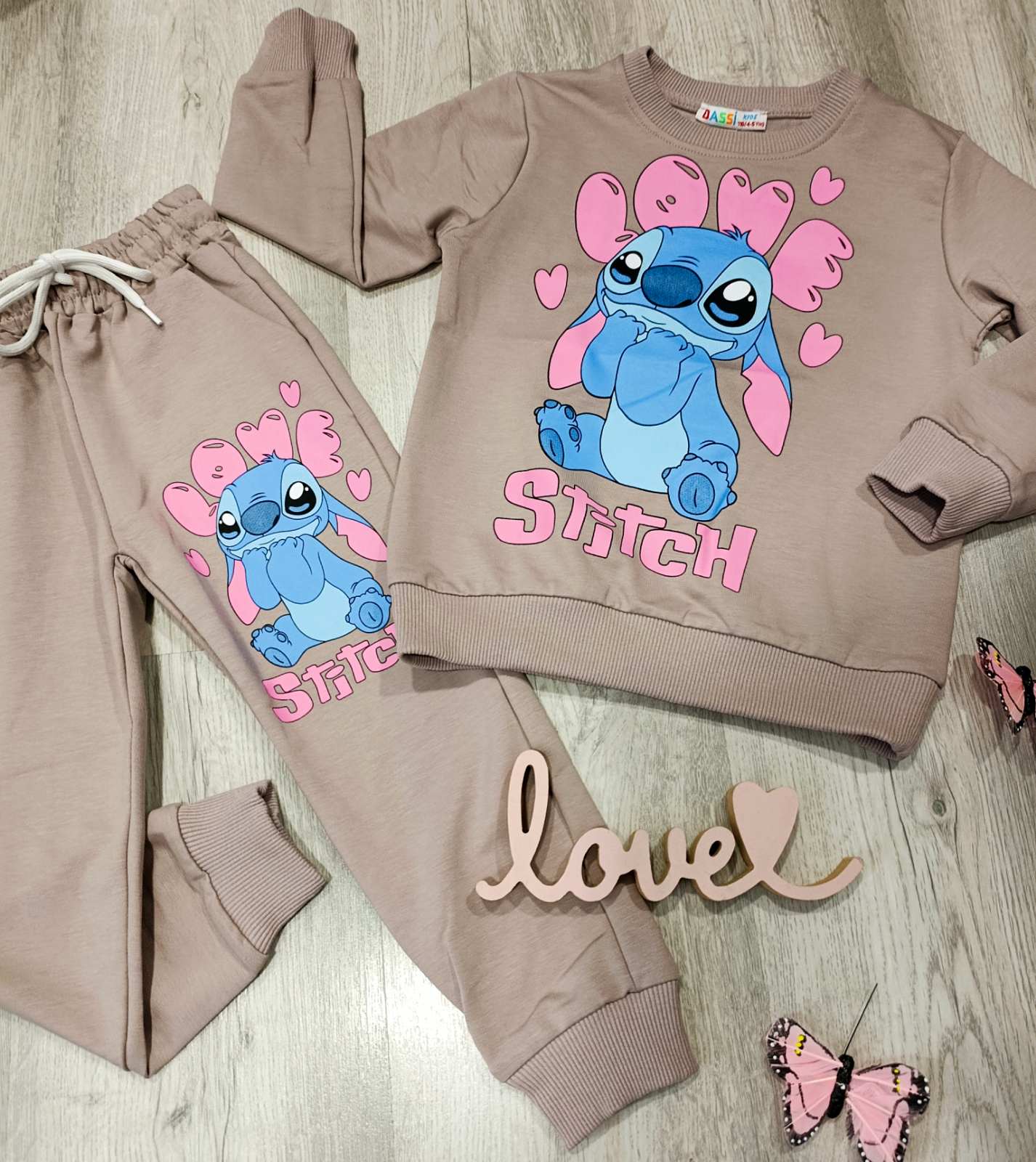 Dekliški 2 delni komplet Stich B