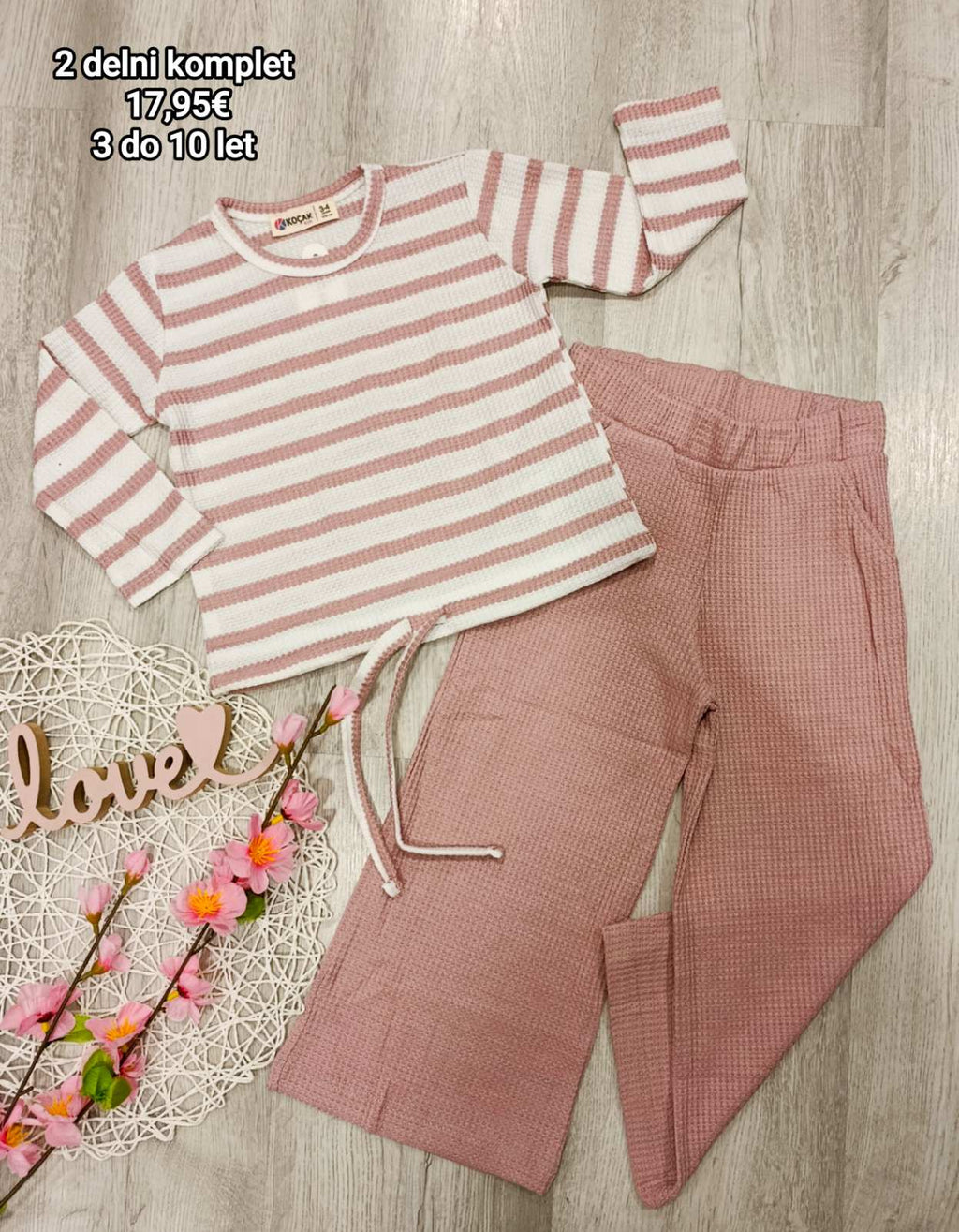 Dekliški 2 delni komplet