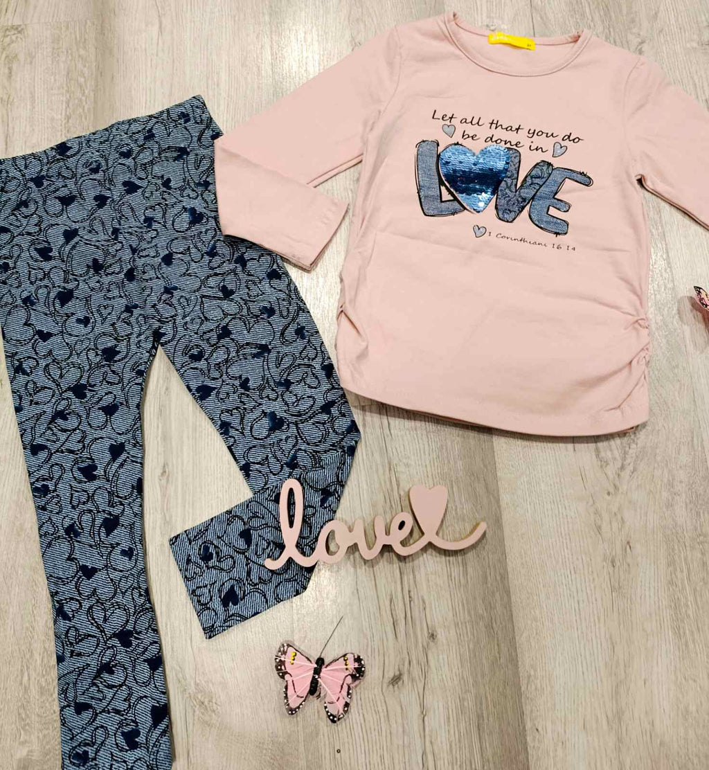 Dekliški 2 delni komplet love