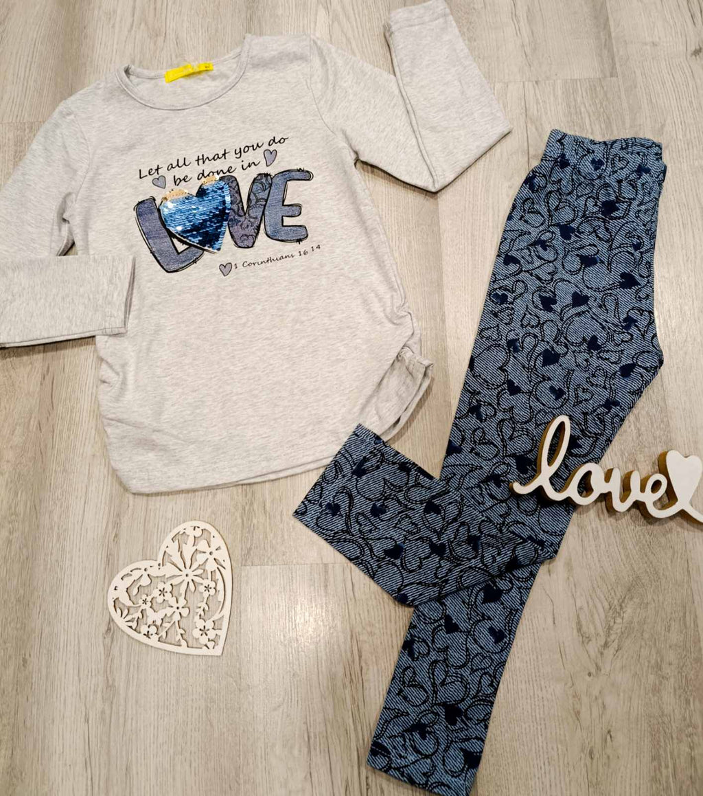 Dekliški 2 delni komplet love