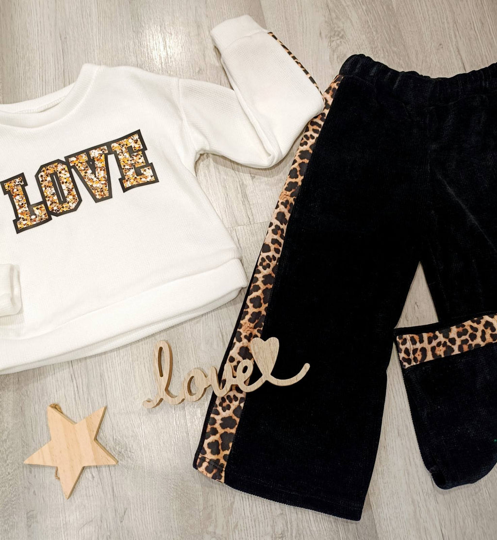 Dekliški 2 delni LOVE komplet