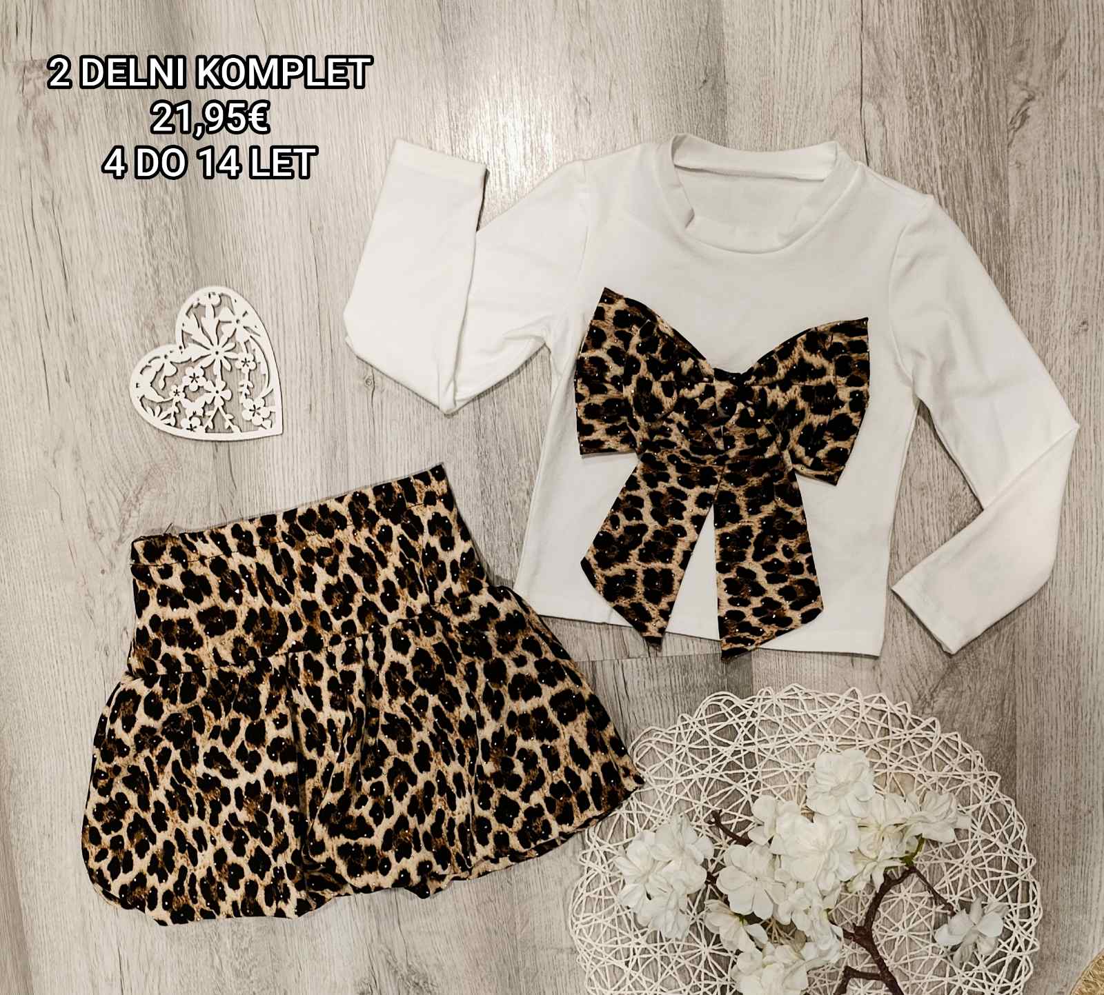 Dekliški 2 delni komplet