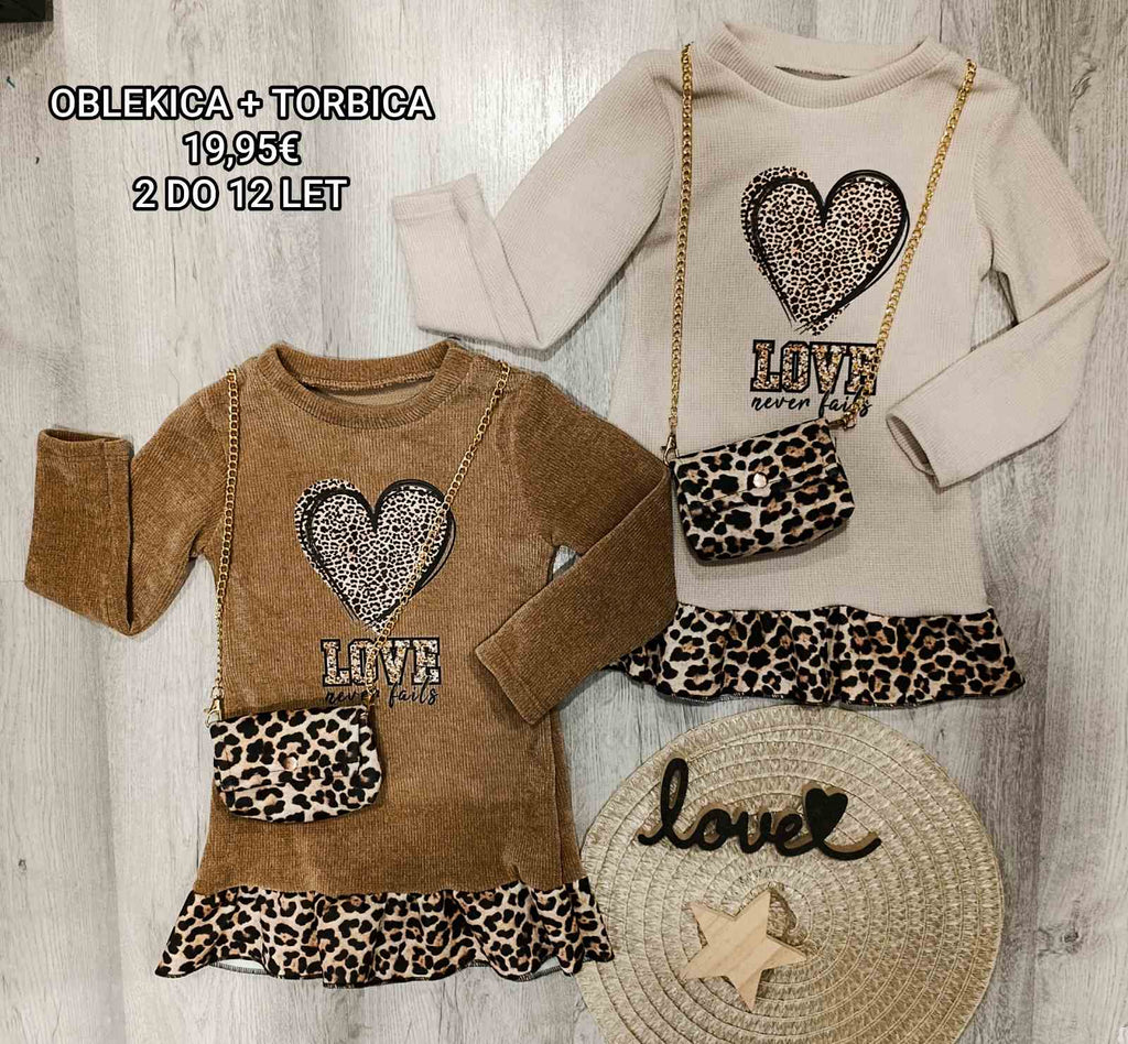 Oblekica z torbico 2-12