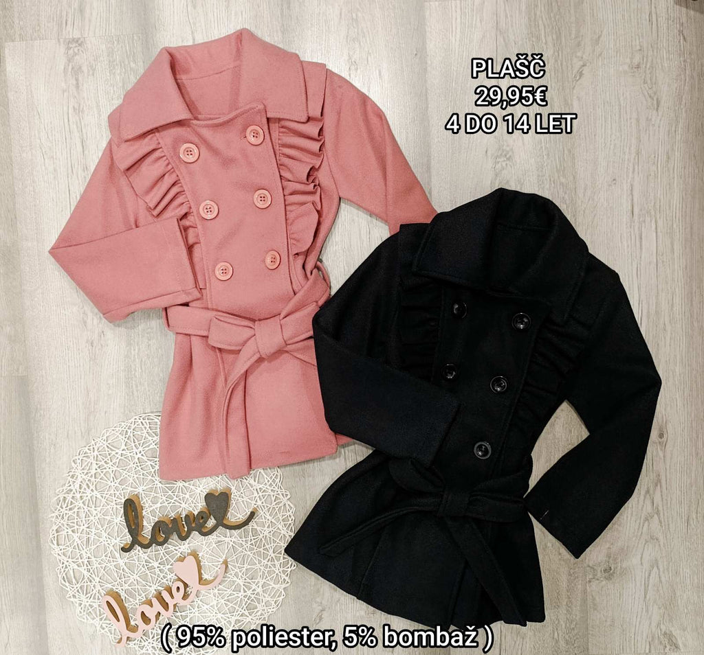 Dekliški plašč  4-14