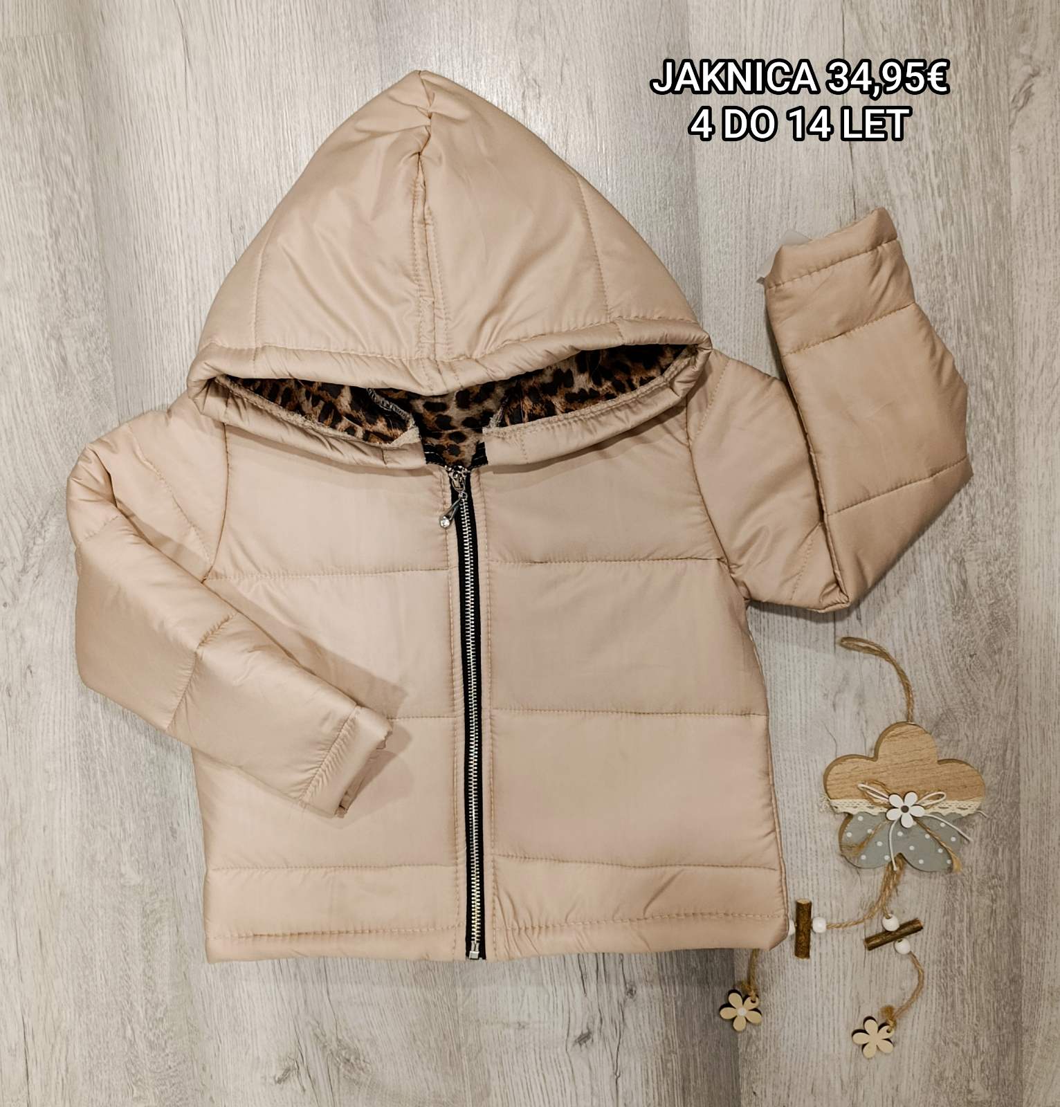 Dekliška bunda 4-14