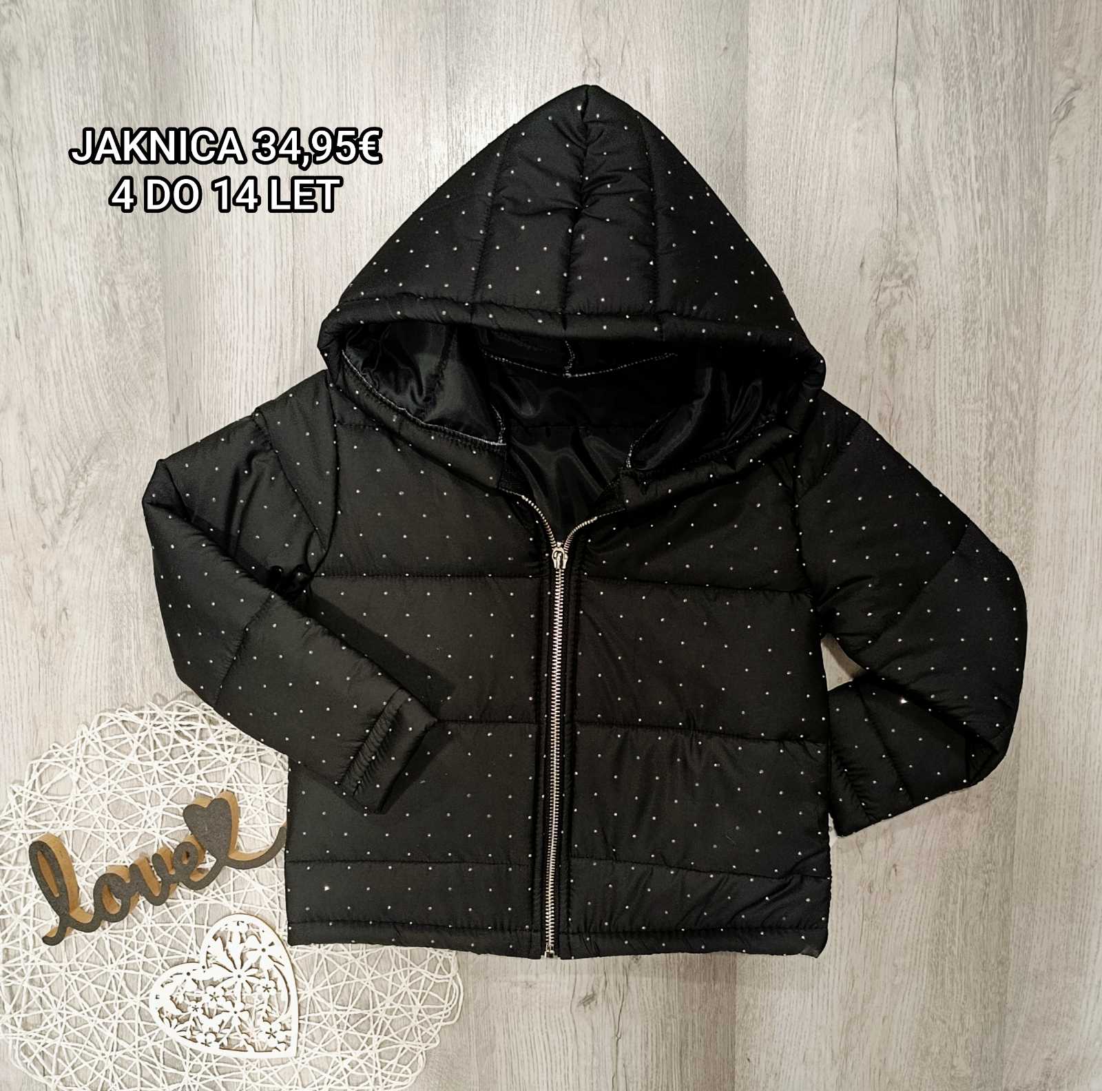 Dekliška bunda 4-14