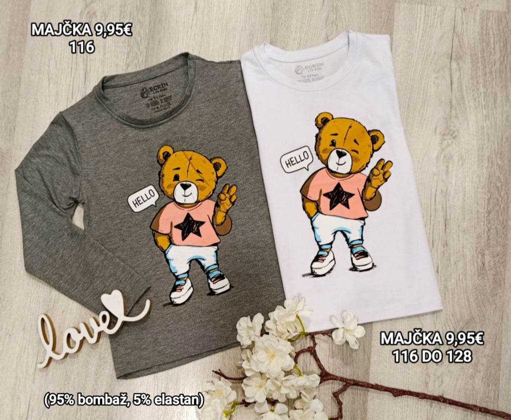 Fantovska majčka-medo