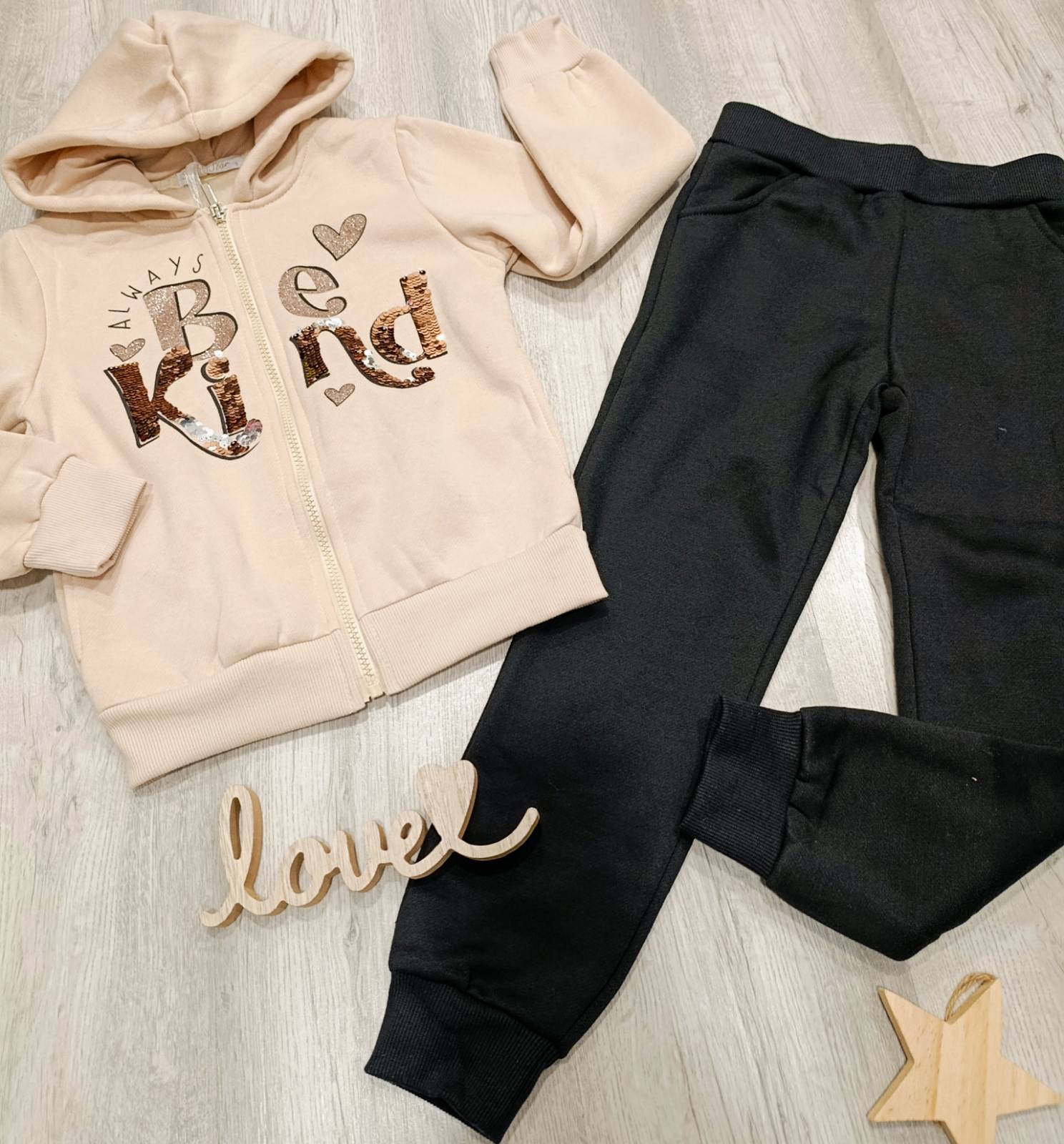 Dekliški dvodelni kompleti BeKind - 4-12 let