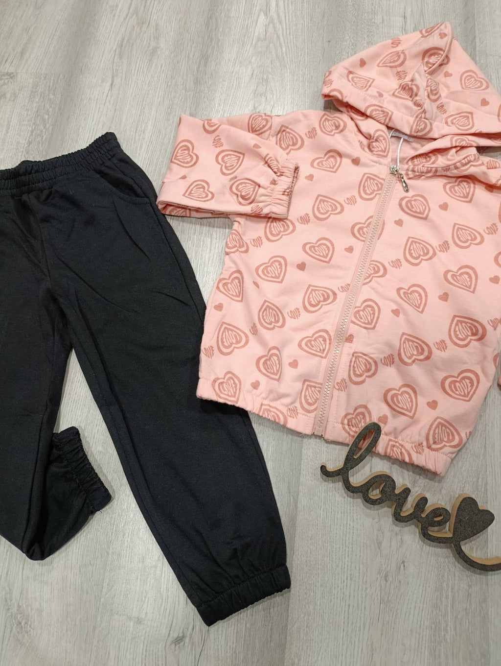 2 delni komplet z srčki 4-12