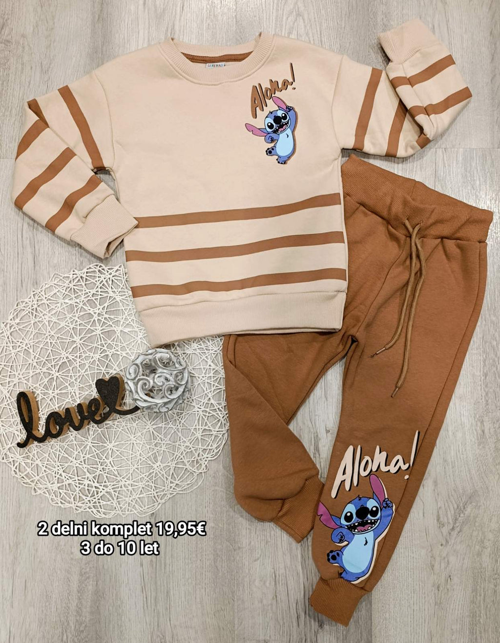 2 delni fantovski komplet- Stich
