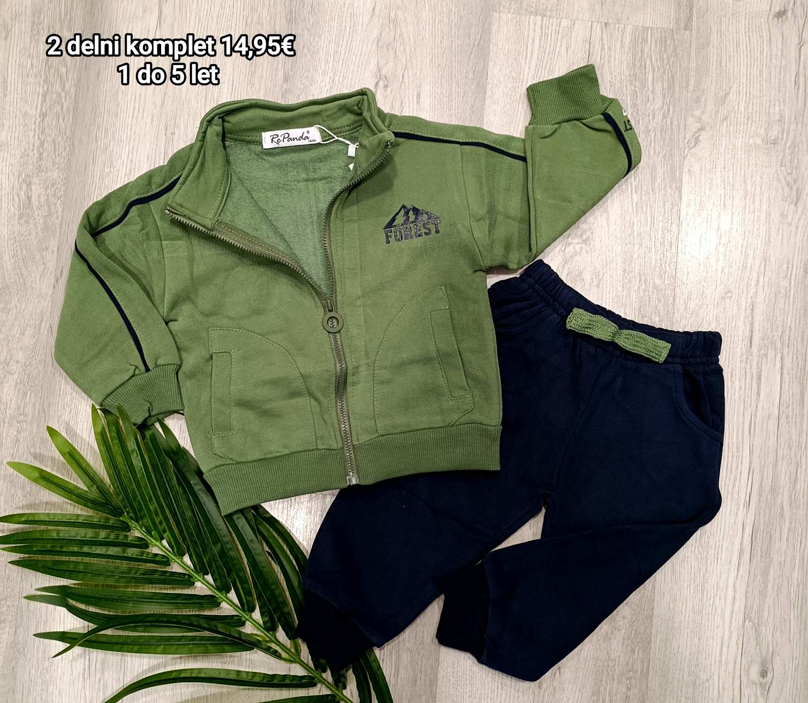 2 delni fantovski komplet (1-5 let)