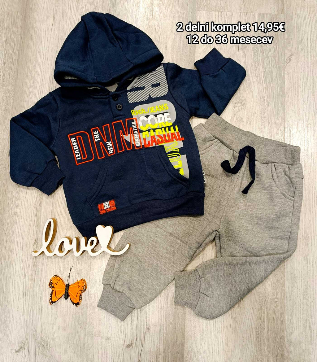 2 delni fantovski komplet (1-3 let)
