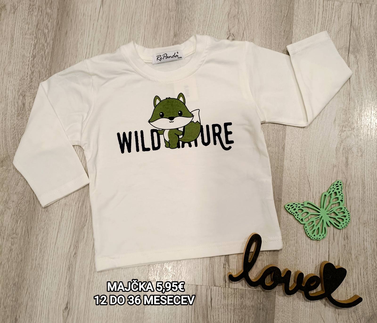 Fantovska majica (1-5 let)