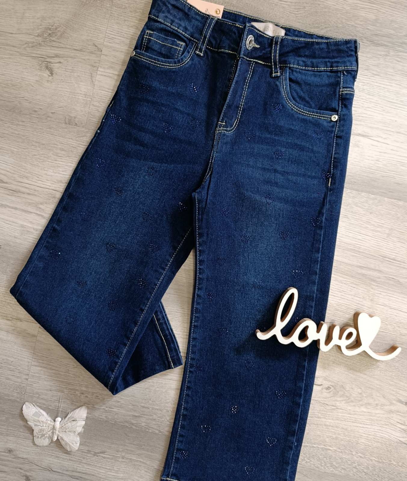 Dekliške jeans hlače (4-14 let)