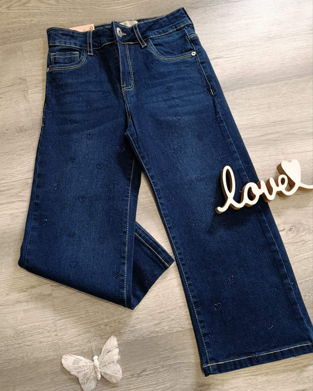 Dekliške jeans hlače (4-14 let)