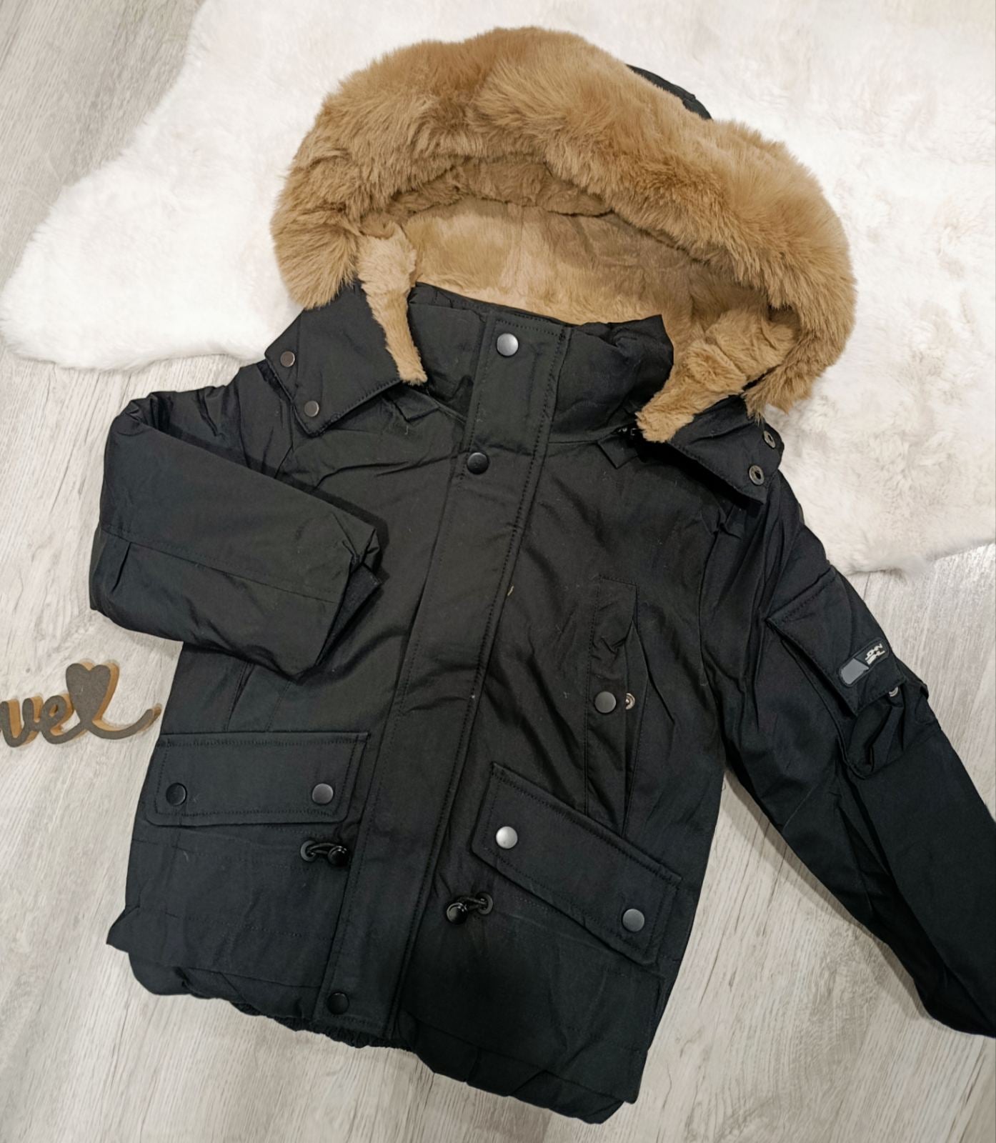 Fantovska zimska bunda + kapuca