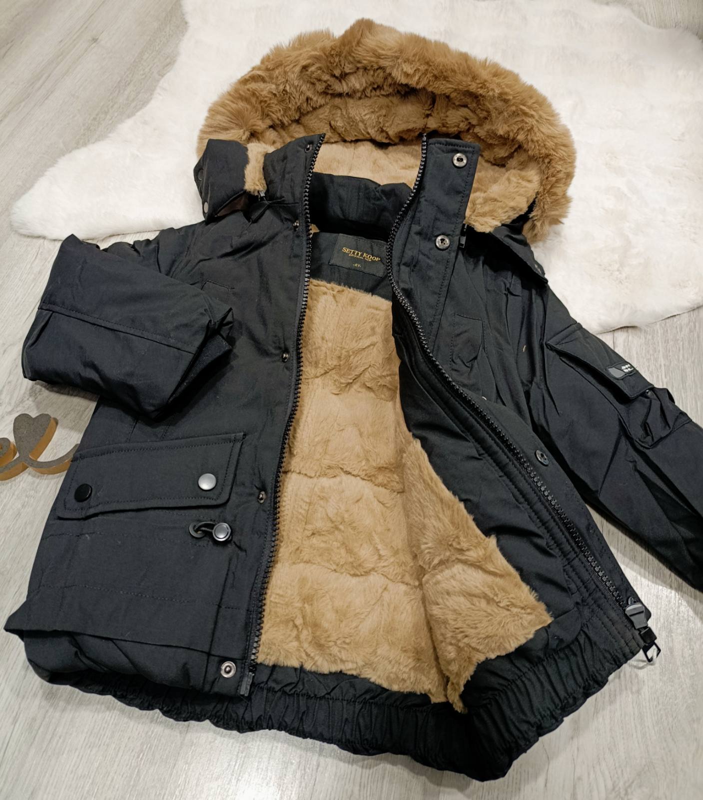 Fantovska zimska bunda + kapuca