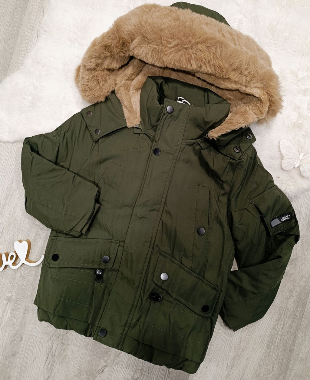 Fantovska zimska bunda + kapuca