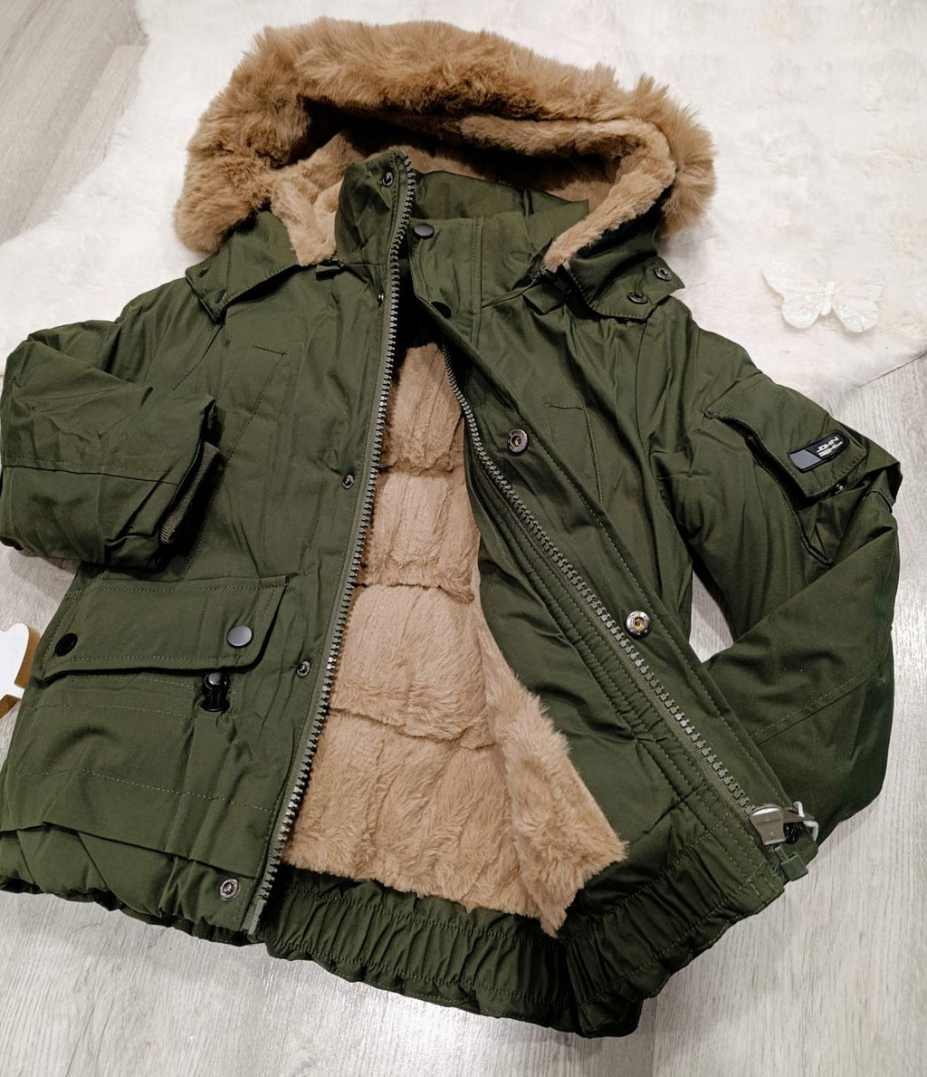 Fantovska zimska bunda + kapuca