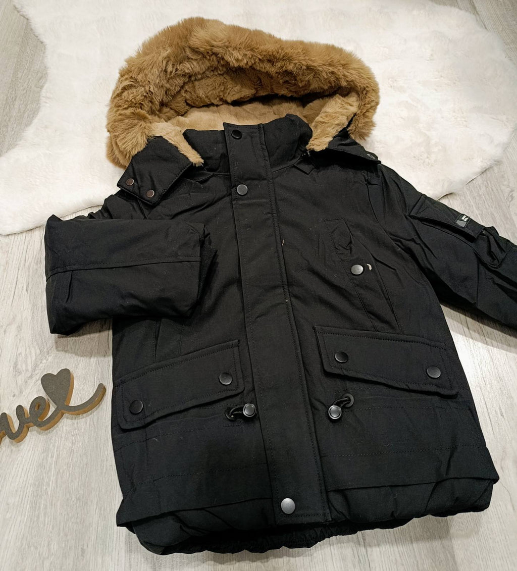 Fantovska zimska bunda + kapuca