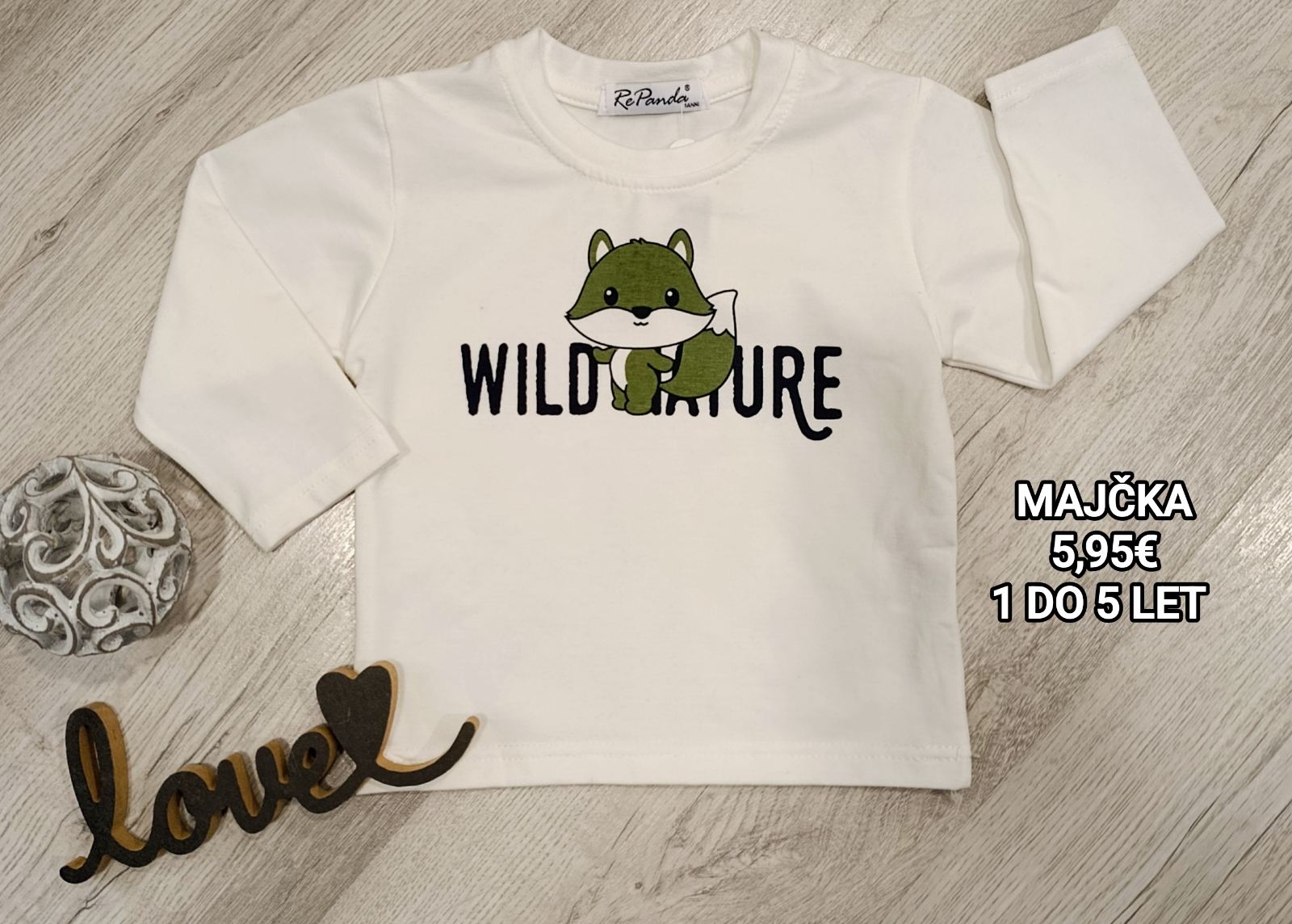 Fantovska majica (1-5 let)