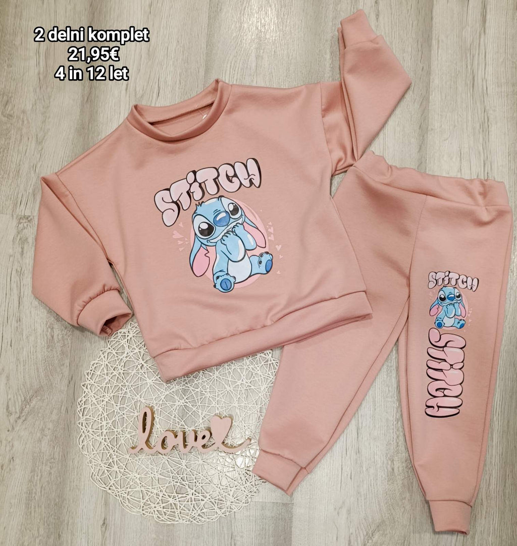 Stitch dekliški 2-delni komplet (4–14 let)