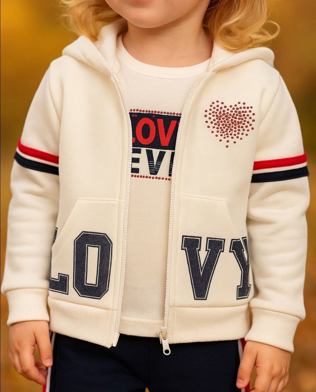 3 delni dekliški komplet (12-36 mesecev)