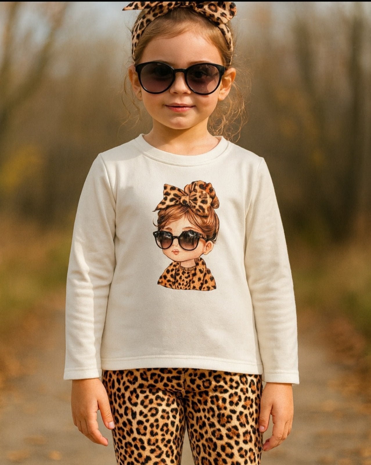 Dekliški 2 delni komplet punca