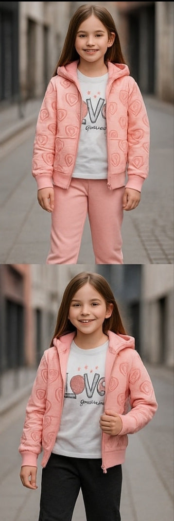 2 delni komplet z srčki 4-12