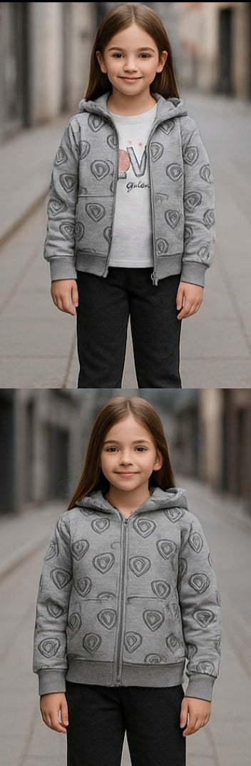 2 delni komplet z srčki 4-12