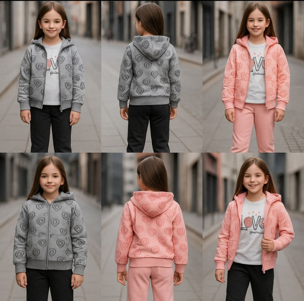 2 delni komplet z srčki 4-12