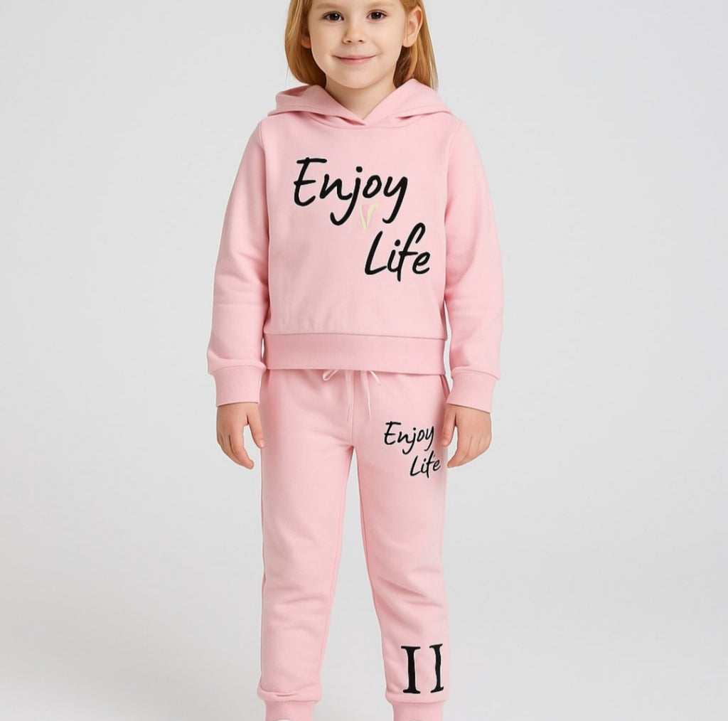 Komplet “Enjoy Life” – 2-delni set za punce (4–12 let)