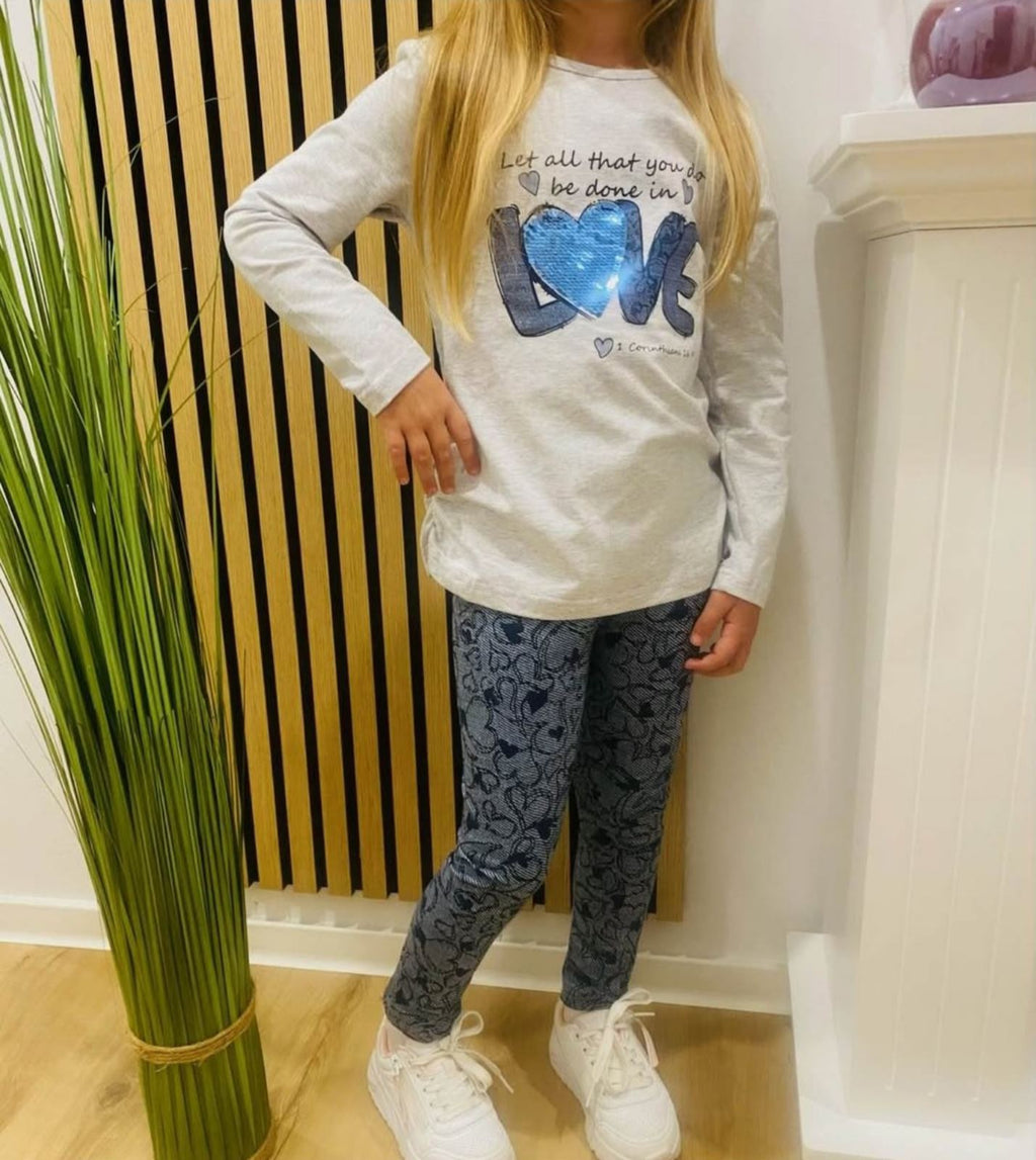 Dekliški 2 delni komplet love